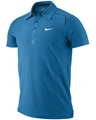 Nike Mens RF Trophy Raglan Polo- Imperial Blue/Obsidian/White