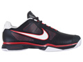 Nike Mens LunarLite Vapor 8 Tour Tennis Shoes- Anthracite/White/Red