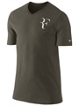 Nike Mens RF Tee- Cargo Khaki/White