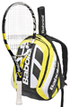 Babolat Aeropro Drive Junior GT Tennis Racket & Back Pack