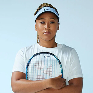 Naomi Osaka endorses the Yonex EZONE 98 Plus Tennis Racket - Sky Blue [Frame Only]