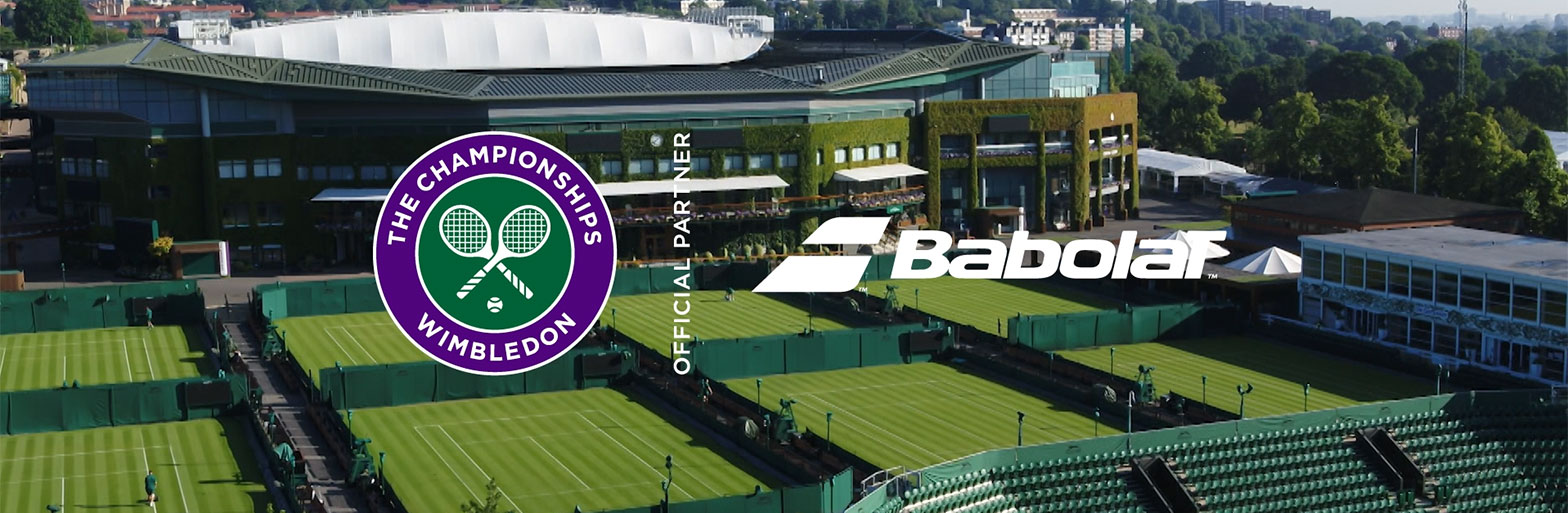 Wimbledon babolat Banner