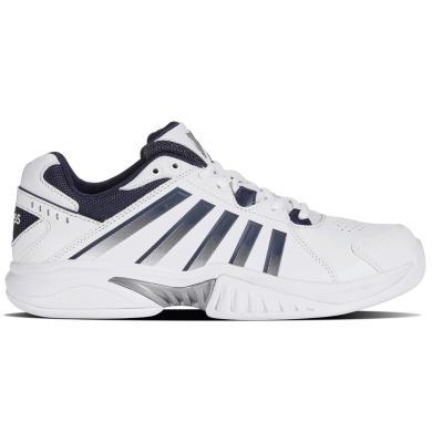 K-Swiss Mens Receiver V Carpet Tennis Shoes - White/Navy - main image