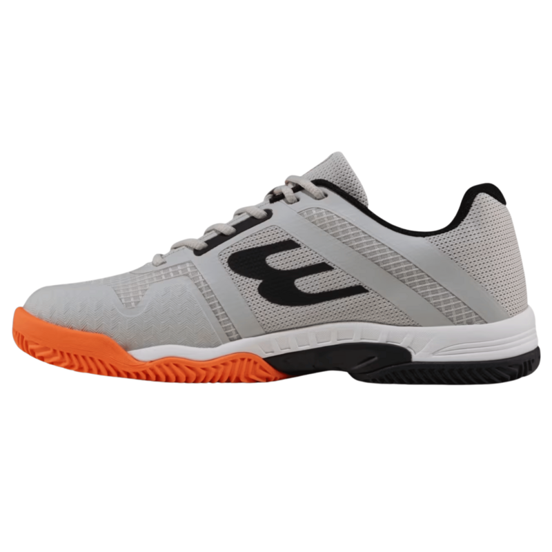 Bullpadel Mens Indiga 26I Padel Shoes - Grey/Orange - main image