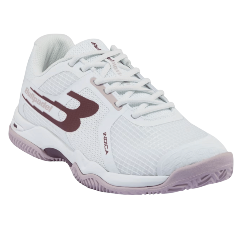 Bullpadel Womens Indiga 26V Padel Shoes - White/Plum - main image
