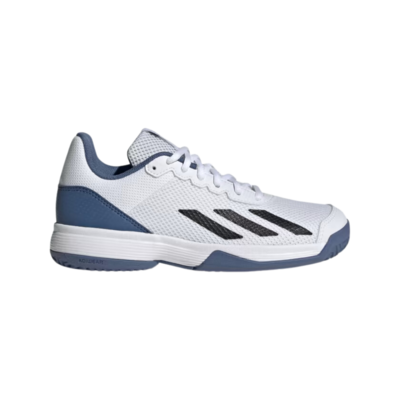 Adidas Kids Courtflash Tennis Shoes - White - main image