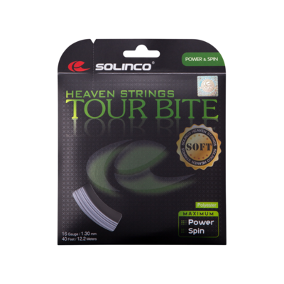 Solinco Tour Bite Soft 12.2m 17 (1.20mm) Tennis String  - Grey - main image