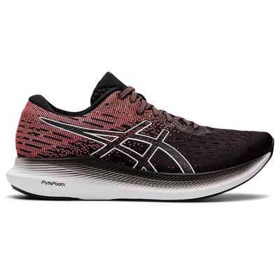 Asics Womens EvoRide 2 Running Shoes - Black/Blazing Coral - main image