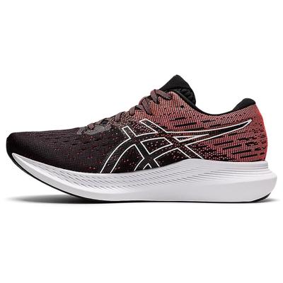 Asics Womens EvoRide 2 Running Shoes - Black/Blazing Coral - main image