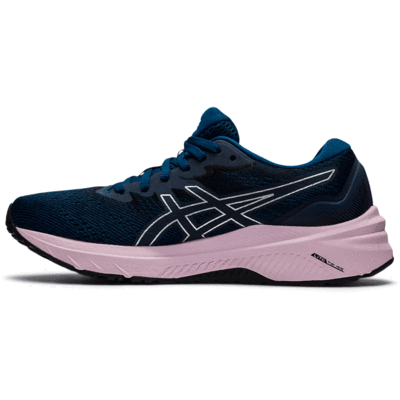 Asics Womens GT-1000 11 Running Shoes - Mako Blue/Barely Rose - main image