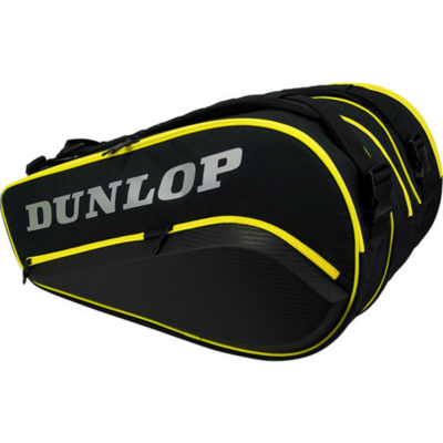 Dunlop Paletero Elite Racket Bag - Black/Yellow - main image