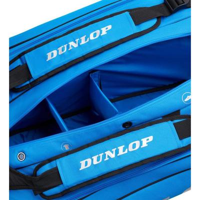 Dunlop FX Performance 8 Racket Bag - Black/Blue (2023) - main image