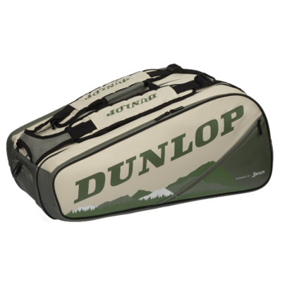 Dunlop Performance Limited Edition 12 Racket Bag - Green/Beige (2024) - main image