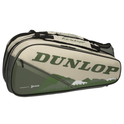 Dunlop Performance Limited Edition 12 Racket Bag - Green/Beige (2024) - main image