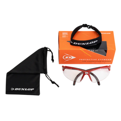 Dunlop Competitive Player Squash Eyewear - Red - main image