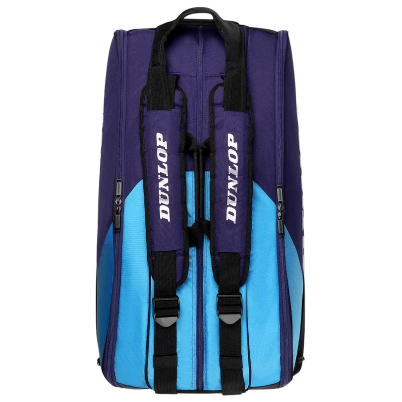 Dunlop FX Performance 8 Racket Backpack - Violet/Black/Cyan - main image