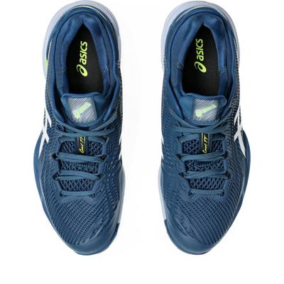 Asics Mens Court FF 3 Tennis Shoes - Mako Blue/White - main image