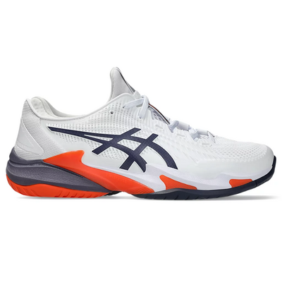 Asics Mens Court FF 3 Tennis Shoes - White/Purple - main image