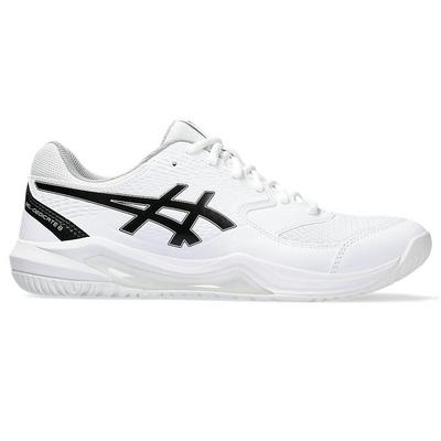 Asics Mens GEL-Dedicate 8 Tennis Shoes - White/Black - main image