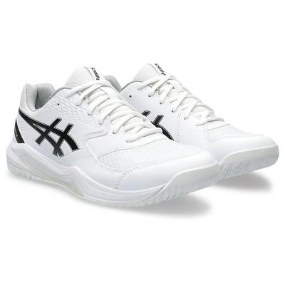 Asics Mens GEL-Dedicate 8 Tennis Shoes - White/Black - main image