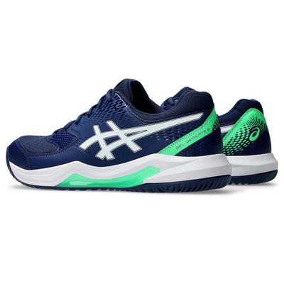 Asics Mens GEL-Dedicate 8 Tennis Shoes - Blue Expanse/White/green - main image
