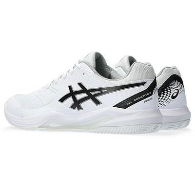 Asics Mens Gel-Dedicate 8 Padel Shoes - White/Black - main image