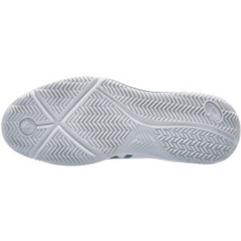 Asics Mens Gel-Dedicate 8 Padel Shoes - White/Misty Pine - main image