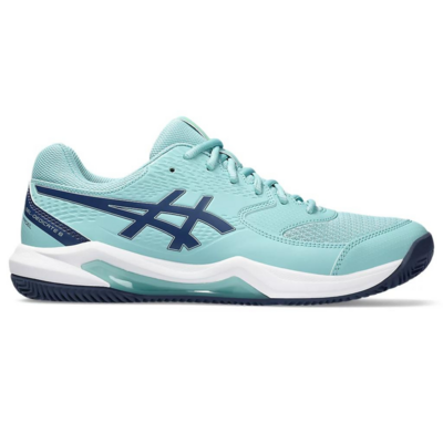 Asics Mens Gel-Dedicate 8 Padel Shoes - Teal Tint/Thunder Blue - main image