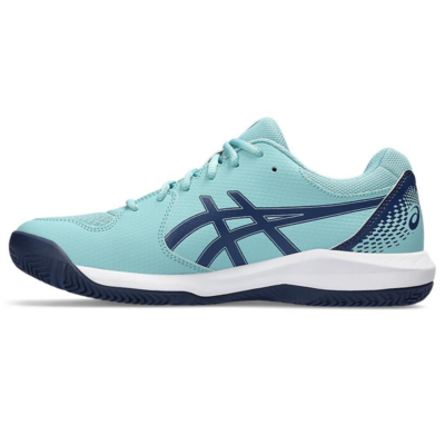 Asics Mens Gel-Dedicate 8 Padel Shoes - Teal Tint/Thunder Blue - main image