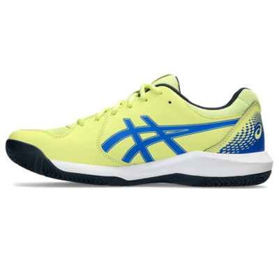 Asics Mens Gel-Dedicate 8 Padel Shoes - Glow Yellow/Illusion Blue - main image