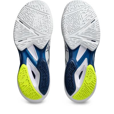Asics Mens Solution Speed FF 3 Tennis Shoes - White/Mako Blue - main image