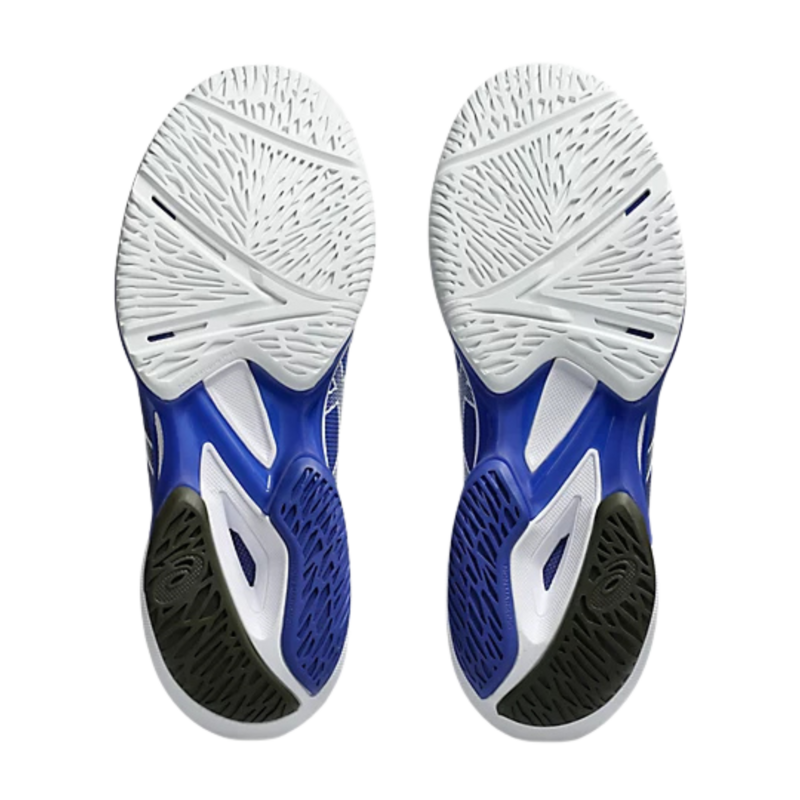 Asics Mens Solution Speed FF 3 Tennis Shoes - White/Dark Cobalt - main image