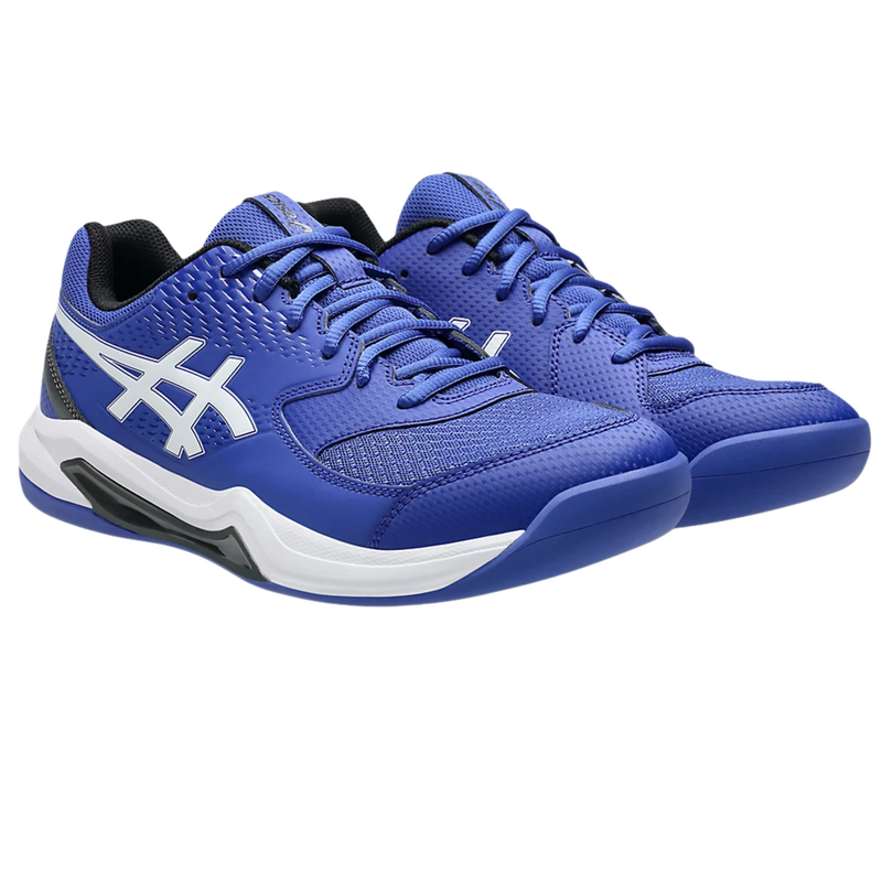 Asics Mens GEL-Dedicate 8 Indoor Carpet Court Shoes - Dark Cobalt/White - main image