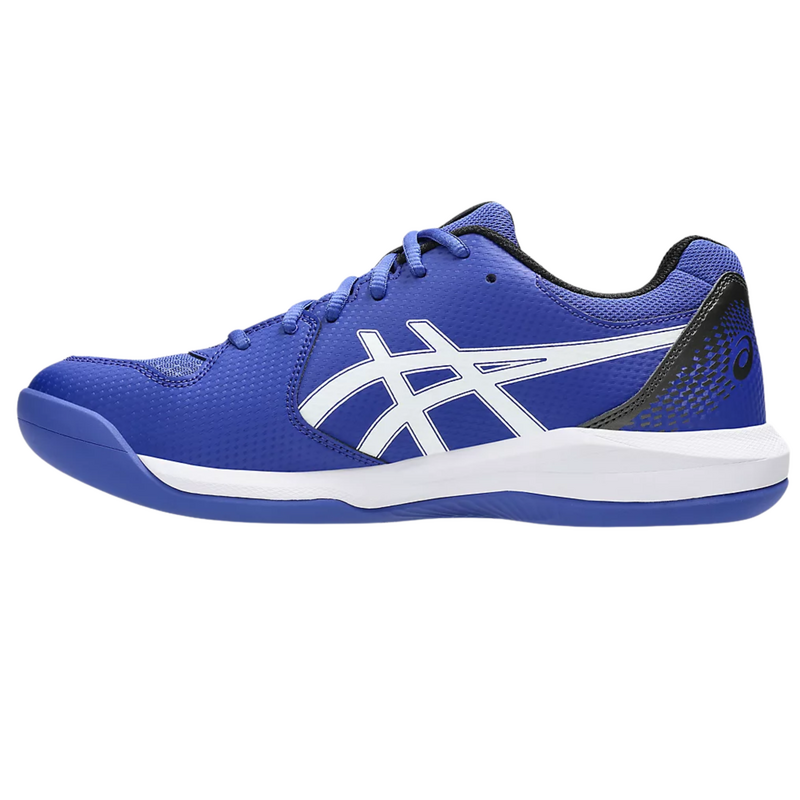 Asics Mens GEL-Dedicate 8 Indoor Carpet Court Shoes - Dark Cobalt/White - main image