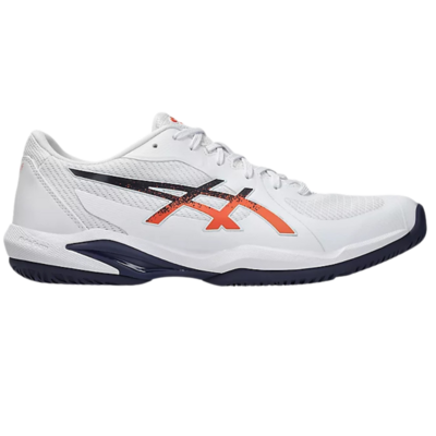 Asics Mens Solution Swift FF2 Tennis Shoes - White/Orange - main image