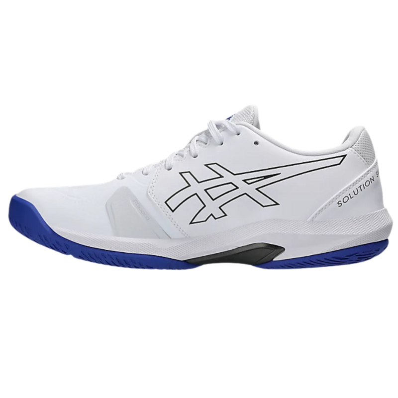 Asics Mens Solution Swift FF2 Clay Court Tennis Shoes - White/Dark Cobalt - main image