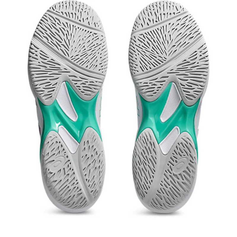 Asics Mens Solution Swift FF2 Tennis Shoes - White/Digital Sakura - main image