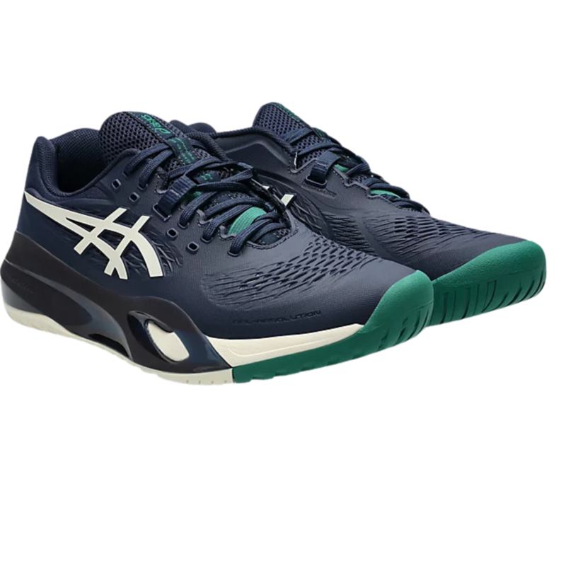 Asics Mens GEL-Resolution X Tennis Shoes - Midnight/Cream - main image