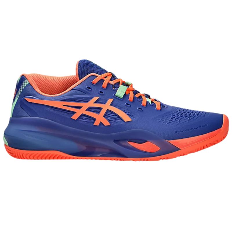 Asics Mens GEL-Resolution X Padel Shoes - Dark Cobalt/Vivid Coral - main image