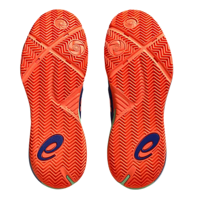 Asics Mens GEL-Resolution X Padel Shoes - Dark Cobalt/Vivid Coral - main image