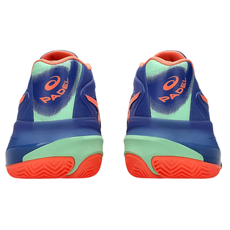 Asics Mens GEL-Resolution X Padel Shoes - Dark Cobalt/Vivid Coral - main image