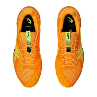 Asics Mens Solution Speed FF3 Padel Shoes - Stadium Orange/Safety Yellow - main image