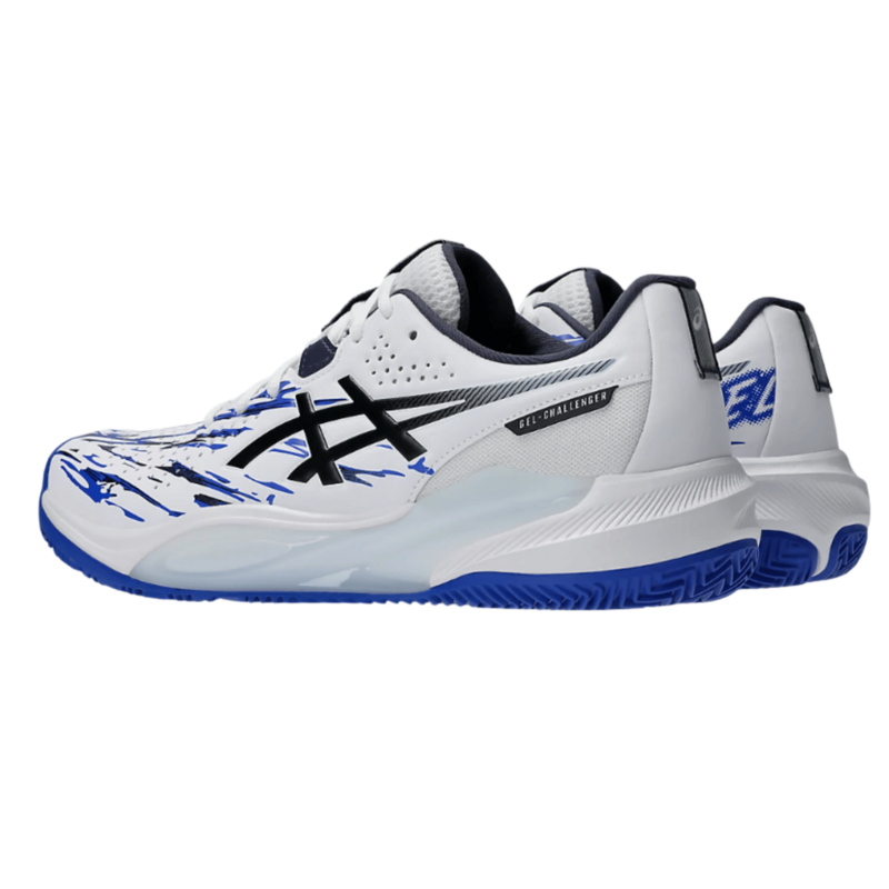 Asics Mens Gel-Challenger 15 L.E. Padel Shoes - White/Indigo Fog - main image