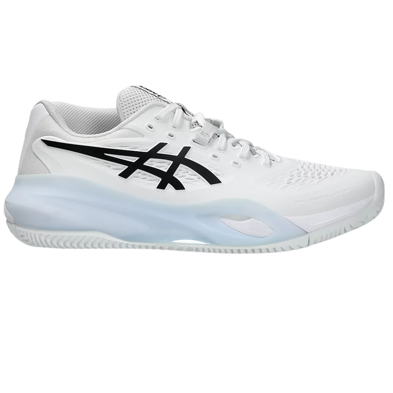 Asics Mens GEL-Resolution X Clay Court Tennis Shoes - White/Black - main image