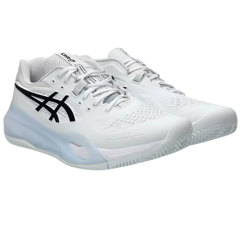 Asics Mens GEL-Resolution X Clay Court Tennis Shoes - White/Black - main image