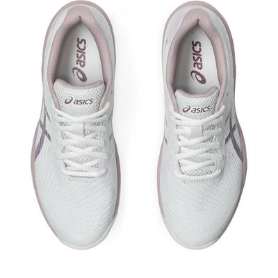 Asics Womens Gel-Game 9 Tennis Shoes - White/Dusty Mauve - main image