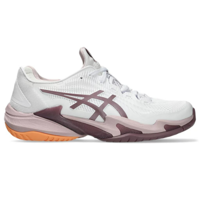 Asics Womens Court FF3 Tennis Shoes - White/Watershed Rose - main image