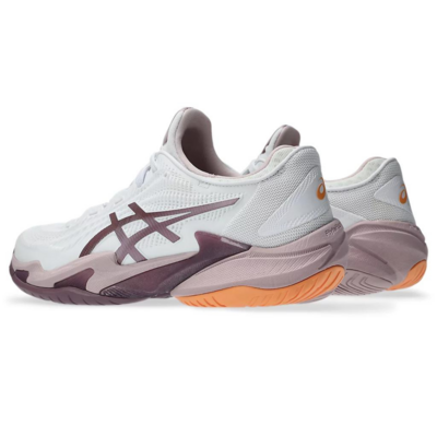 Asics Womens Court FF3 Tennis Shoes - White/Watershed Rose - main image