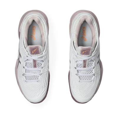 Asics Womens Court FF3 Tennis Shoes - White/Watershed Rose - main image