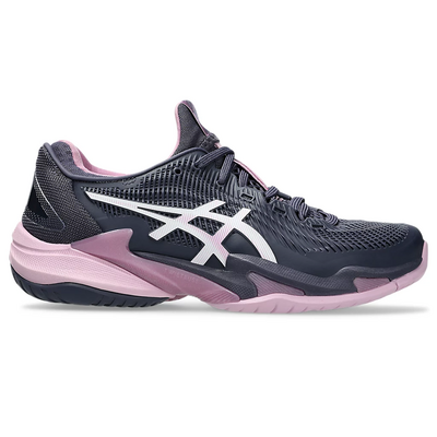 Asics Womens Court FF 3 Tennis Shoes - Indigo/White - main image